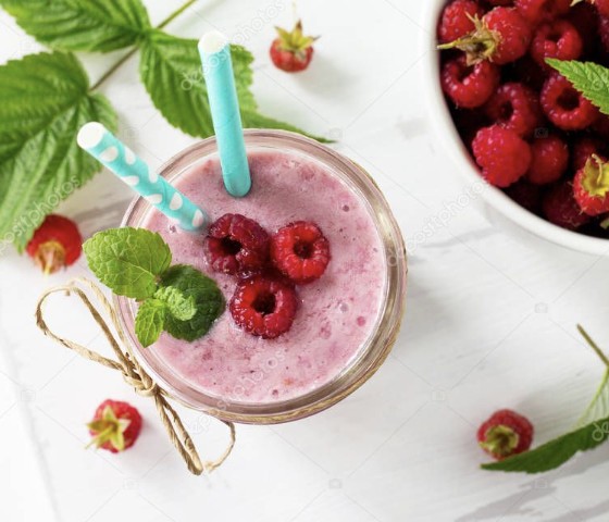 Batido de yogur con frutas